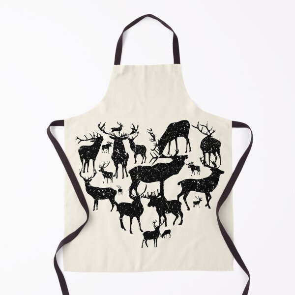 Item preview, vintage heart of deer and moose lover designed and sold by ELmezz.