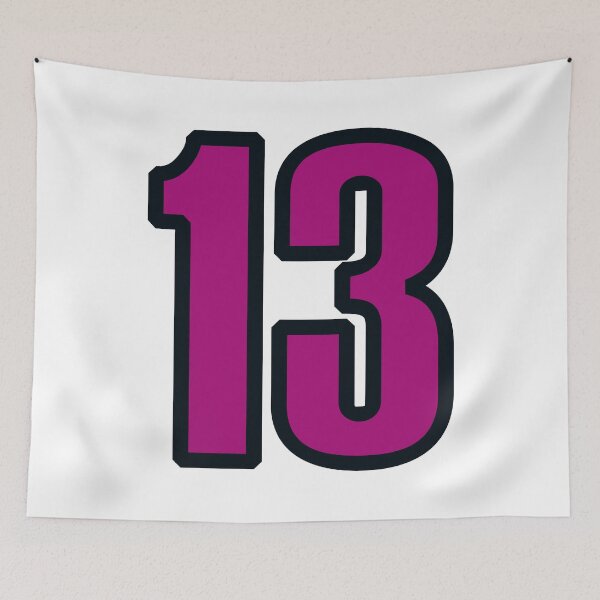 Item preview, Number 13 Purple and Black designed and sold by Creations-By-Em.