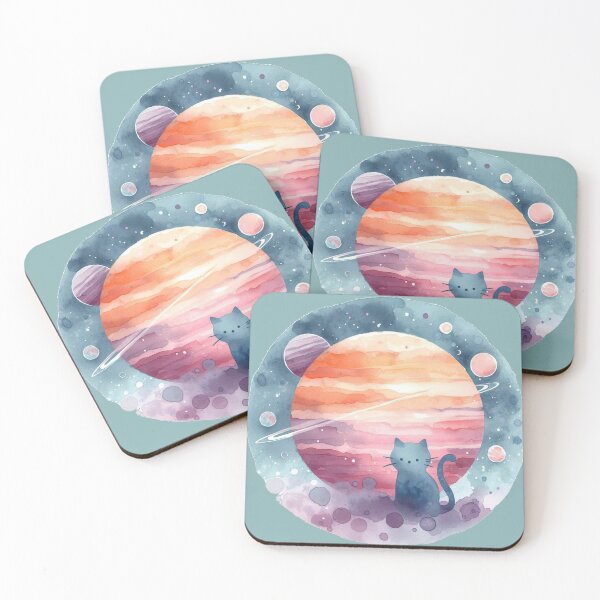 Item preview, Cat in space designed and sold by Vkinsify.