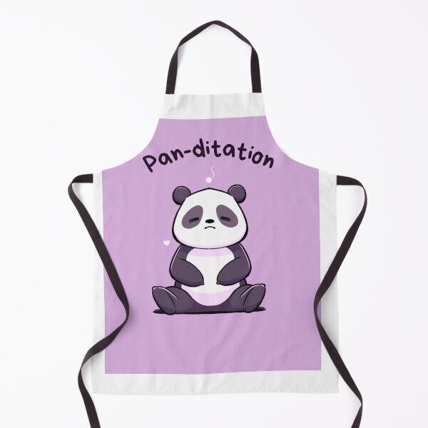 Item preview, Kawaii Cute Yoga Meditating Panda designed and sold by AdaMazingDesign.