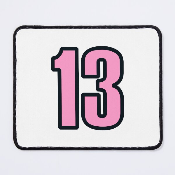 Item preview, Number 13 Pink and Black designed and sold by Creations-By-Em.