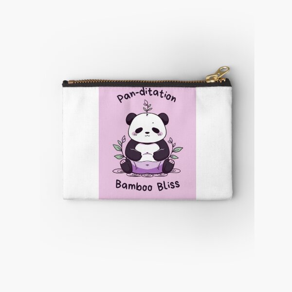 Item preview, Kawaii Cute Yoga Meditating Panda designed and sold by AdaMazingDesign.