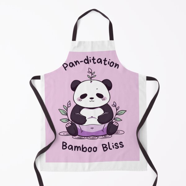 Item preview, Kawaii Cute Yoga Meditating Panda designed and sold by AdaMazingDesign.