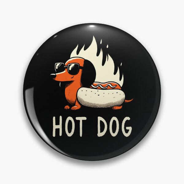 Artikelvorschau, Hotdog Dachshound Hot Dog entworfen und verkauft von DoodleDashShop.