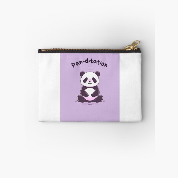 Item preview, Kawaii Cute Yoga Meditating Panda designed and sold by AdaMazingDesign.