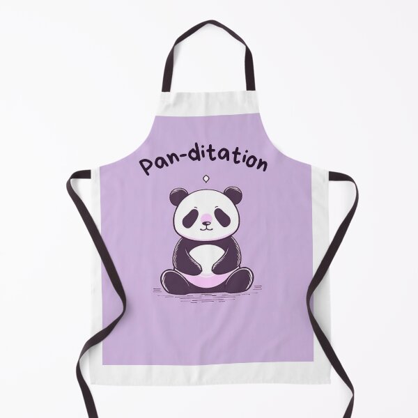 Item preview, Kawaii Cute Yoga Meditating Panda designed and sold by AdaMazingDesign.