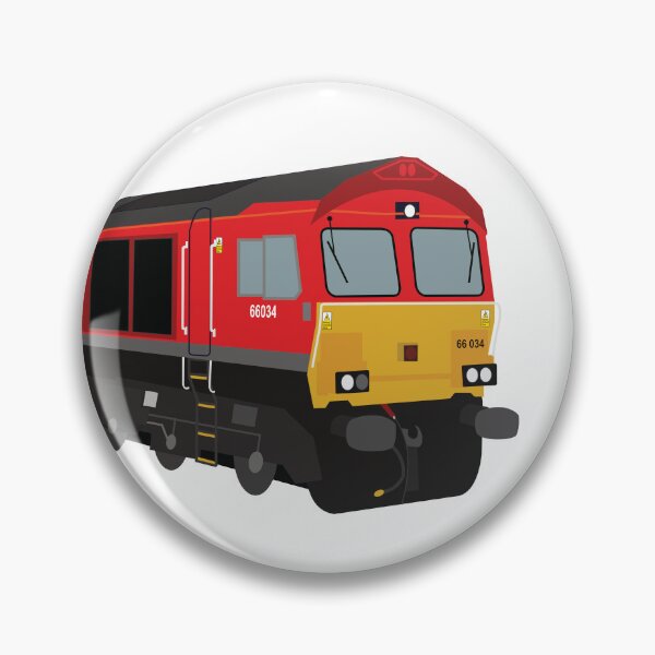 Item preview, Class 66 034 DB Traffic Red designed and sold by L-Rail-Merch.