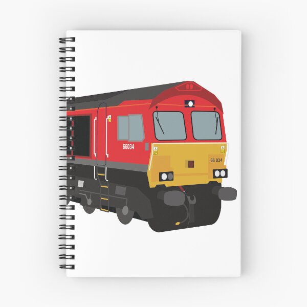 Item preview, Class 66 034 DB Traffic Red designed and sold by L-Rail-Merch.