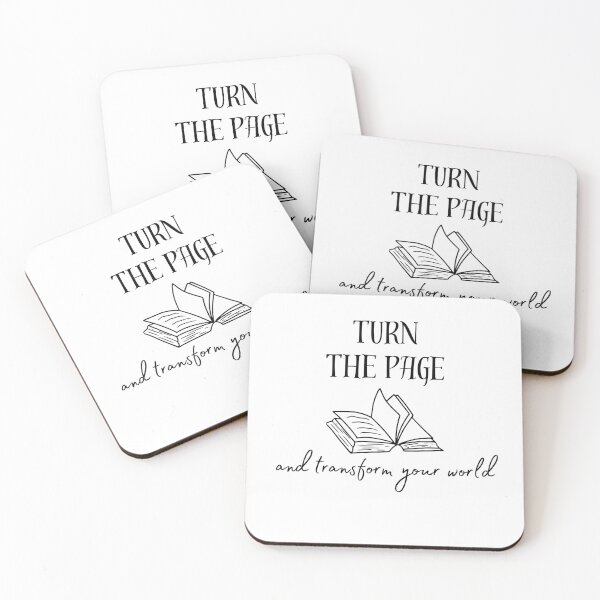 Item preview, Turn the Page and Transform Your World designed and sold by PrintableByZaah.