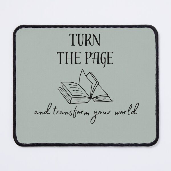 Item preview, Turn the Page and Transform Your World designed and sold by PrintableByZaah.
