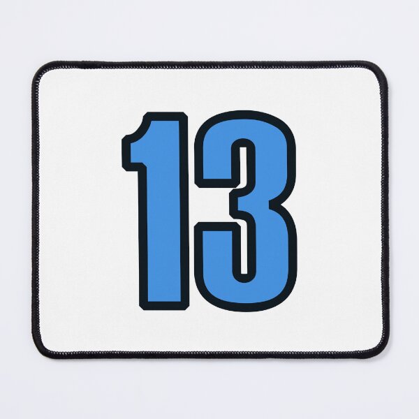 Item preview, Number 13 Blue and Black designed and sold by Creations-By-Em.