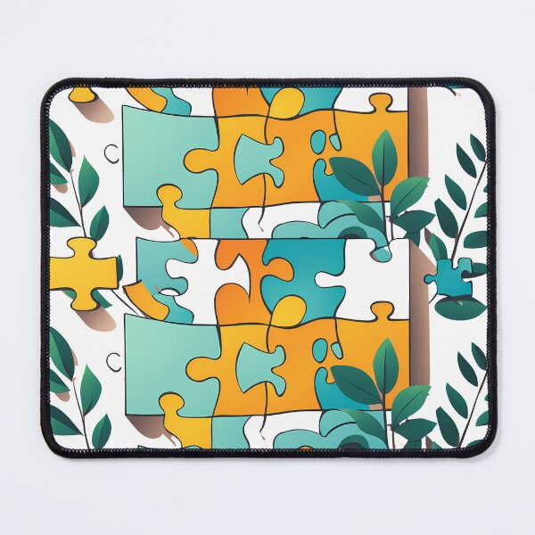 Item preview, Vibrant Puzzlez: Challenge your senses with captivating digital art designed and sold by Artedig.