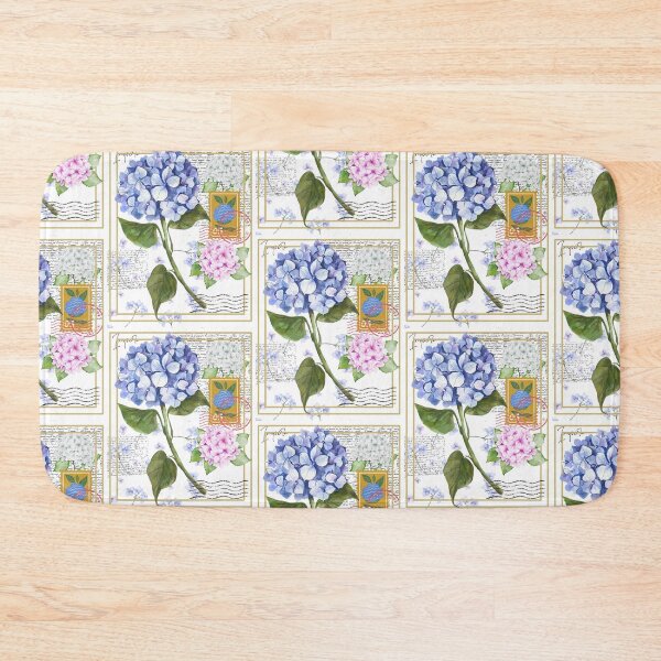 Item preview, Hydrangeas herbarium vintage designed and sold by Dominika Farkašová.