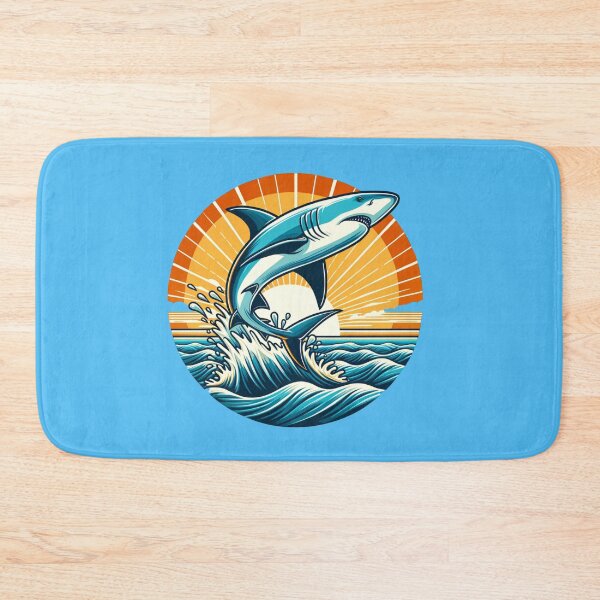 Item preview, Shark Leaping Out of Ocean designed and sold by HippieFarms11.