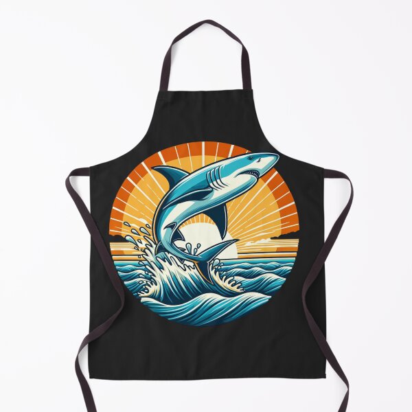 Item preview, Shark Leaping Out of Ocean designed and sold by HippieFarms11.