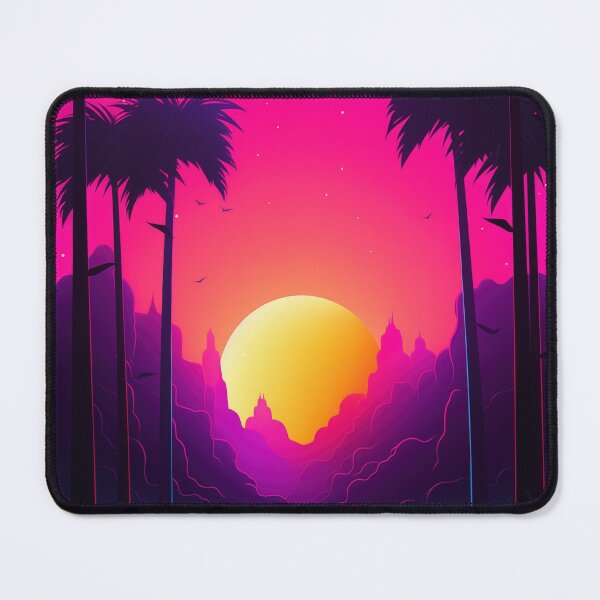 Item preview, Retrowave Rhapsody: Atmospheric Intensity Unleashed designed and sold by Mullet Monkey.