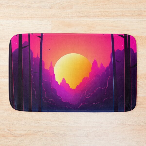 Item preview, Retrowave Rhapsody: Atmospheric Intensity Unleashed designed and sold by Mullet Monkey.