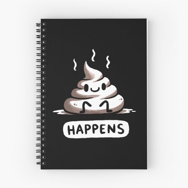 Item preview, Shit Happens Emoji designed and sold by DoodleDashShop.
