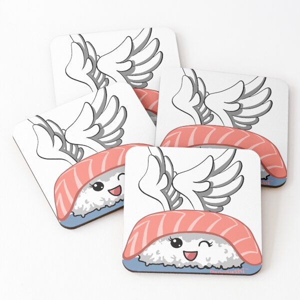 Item preview, Asplenia Studios: Pegasushi Salmon Nigiri designed and sold by Asplenia Studios.