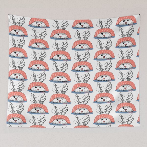 Item preview, Asplenia Studios: Pegasushi Salmon Nigiri designed and sold by Asplenia Studios.