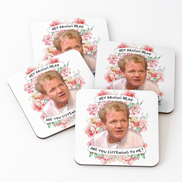 Item preview, Gordon Ramsey quote panini head updated designed and sold by SadhasNost.