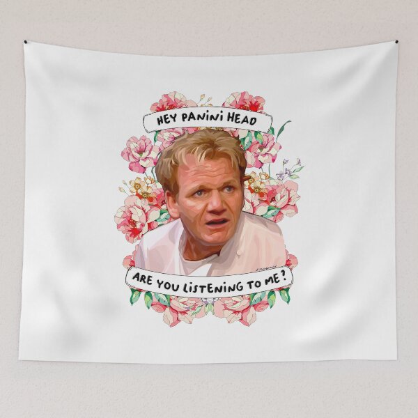 Item preview, Gordon Ramsey quote panini head updated designed and sold by SadhasNost.