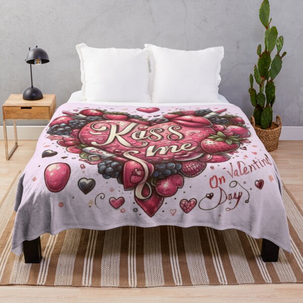 Item preview, Kiss me on Valentine's Day heart in fruit designed and sold by JaroDesign2023.
