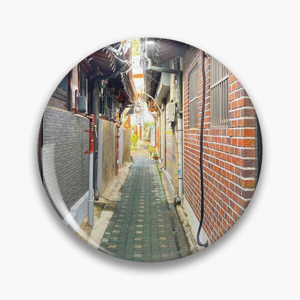 Item preview, Long Narrow Hanok Alley | Seoul Street Photography designed and sold by YemmyZImages.