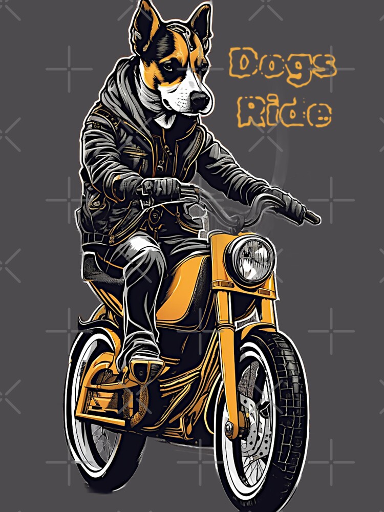 Thumbnail 6 of 6, Premium Oversized Sweatshirt, Dogs Ride designed and sold by KriticalDesigns.