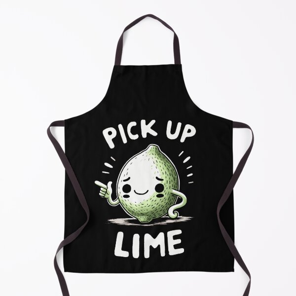 Item preview, Flirty Pick up Line Green Lime designed and sold by DoodleDashShop.