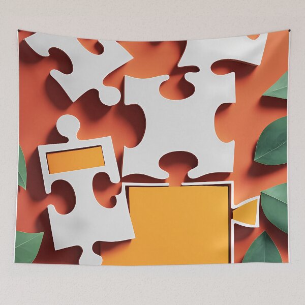 Item preview, Chromatic Immersion: Vibrant Puzzlez and Their Lasting Impact designed and sold by Artedig.