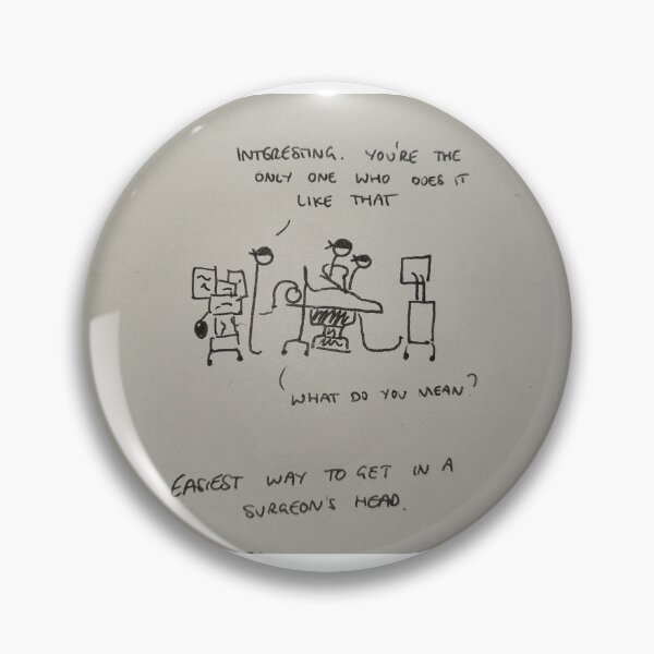 Item preview, How to get in the surgeon's head designed and sold by unicyclemedic.