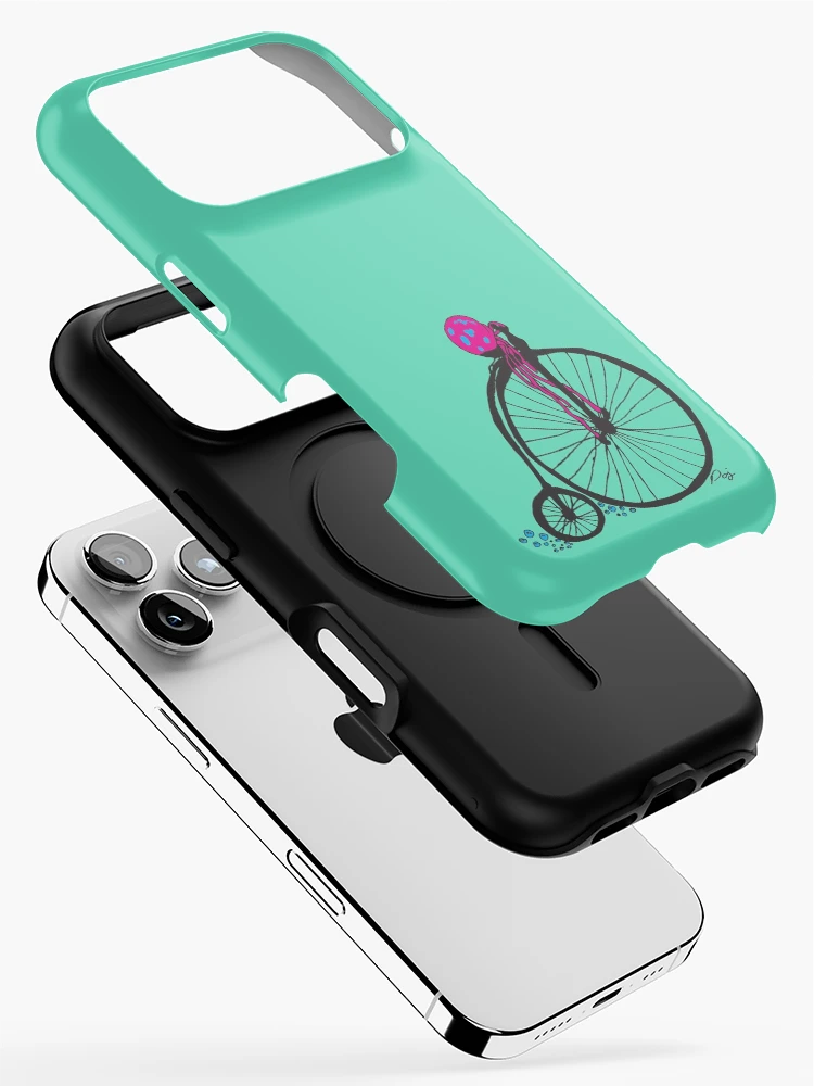 Thumbnail 2 of 4, iPhone Case, Jelly Riding Bike designed and sold by RootsImprints.
