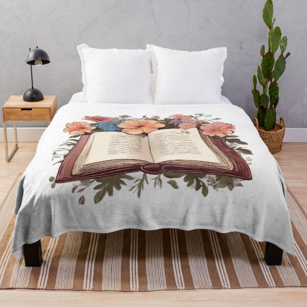 Item preview, Captivating Harmony of Open Books and Blooms designed and sold by Nprint.