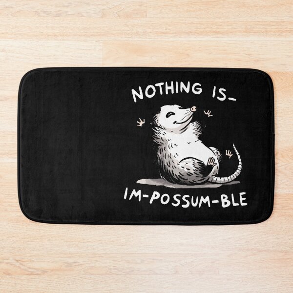 Item preview, Impossumble Impossible No Limit Possum designed and sold by DoodleDashShop.