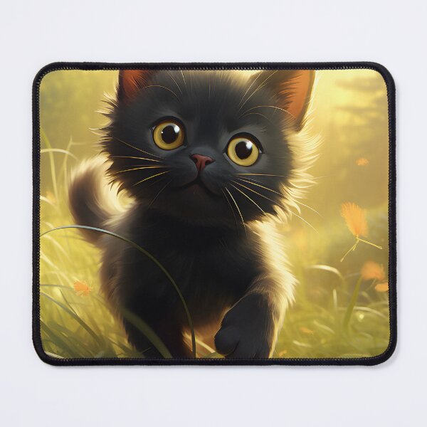 Item preview, Kawaii Kitty Frolicking in the Field designed and sold by Shirtastically.