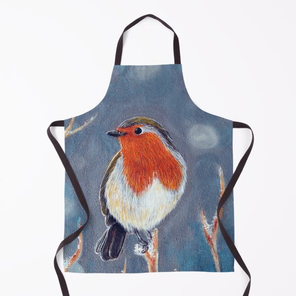 Item preview, Winter Robin Painting designed and sold by Art by Kirsten Sneath.