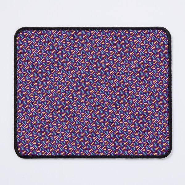 Item preview, Green & Yellow Radar Signal Parenthesis Continuous Purple Pattern  designed and sold by Alchemy-A-La-G.