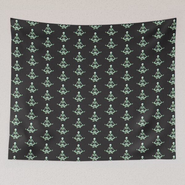 Item preview, Meditating Skeleton  designed and sold by maura41.