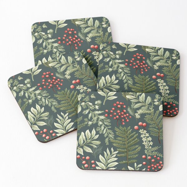 Item preview, Cottagecore Botanical Floral Herbs Plants Berries Pressed Flowers designed and sold by fluffstuffgifts.