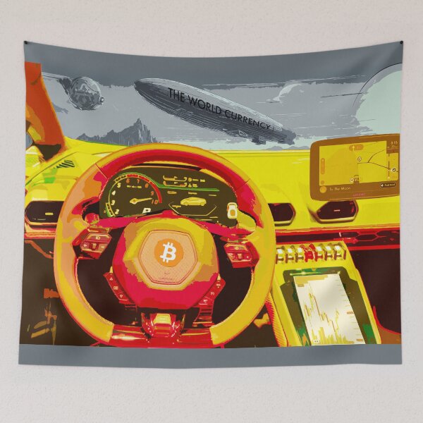 Item preview, Bitcoin Lambo designed and sold by LionBrew.