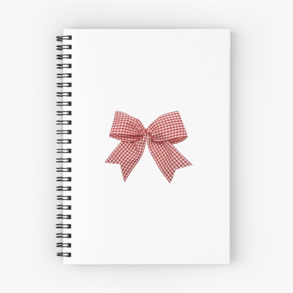 Item preview, red gingham bow  designed and sold by poopiedeuce.