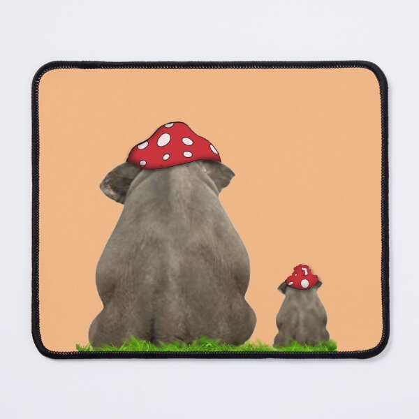 Item preview, NCIS elephant iORIGINAL PARENT AND CHILD WEARING RED MUSHROOM CAPS designed and sold by THE AMERICAN TEEVANGELIST.