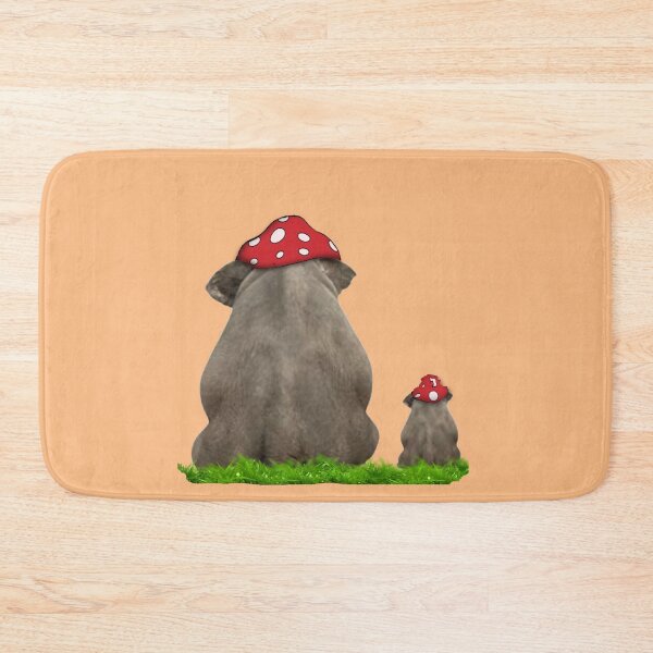 Item preview, NCIS elephant iORIGINAL  PARENT AND CHILD WEARING RED MUSHROOM CAPS designed and sold by THE AMERICAN TEEVANGELIST.