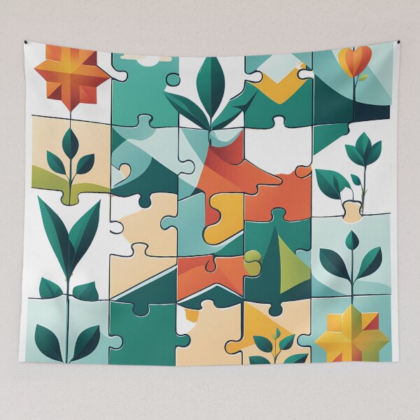 Item preview, The Infinite Palette: Vibrant Puzzlez and Their Timeless Impact designed and sold by Artedig.