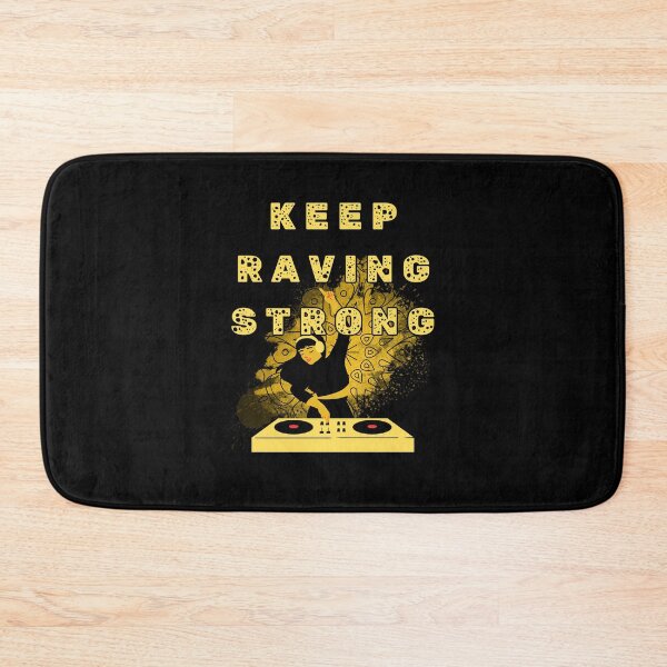 Item preview,   keep raving cool gift for sound engineers and music producers designed and sold by DesignRhythm.