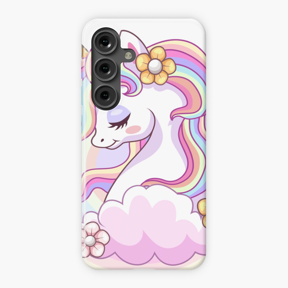 Unicorn and Roses Phone Cases design by HackerLooks