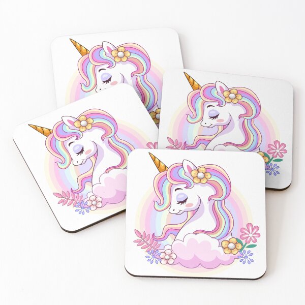 Item preview, Unicorn and roses designed and sold by HackerLooks.