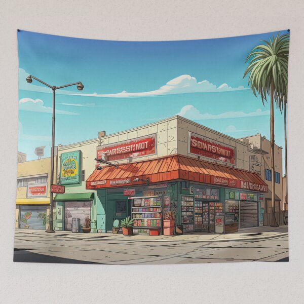 Item preview, Supermarket | Hip Hop style designed and sold by ComicsFactory.