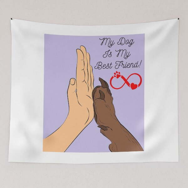 Item preview, My Dog Is My Best Friend designed and sold by ZingZest.